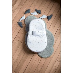 Matelas cocon ergonomique - RED CASTLE - COCOONABABY - Drap Happy Fox