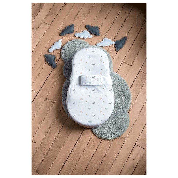 Matelas cocon ergonomique - RED CASTLE - COCOONABABY - Drap Happy Fox Matelas cocon ergonomique - RED CASTLE - COCOONABABY - Drap Happy Fox