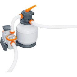 Filtre a sable - Bestway - 8 327 L/h - Avec préfiltre - Pour piscines