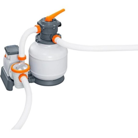 Filtre a sable - Bestway - 8 327 L/h - Avec préfiltre - Pour piscines