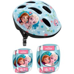 Set casque et coudieres / genouilleres - LA REINE DES NEIGES - RN24650
