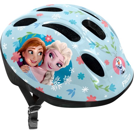 Set casque et coudieres / genouilleres - LA REINE DES NEIGES - RN246507 - 50 / 56 cm