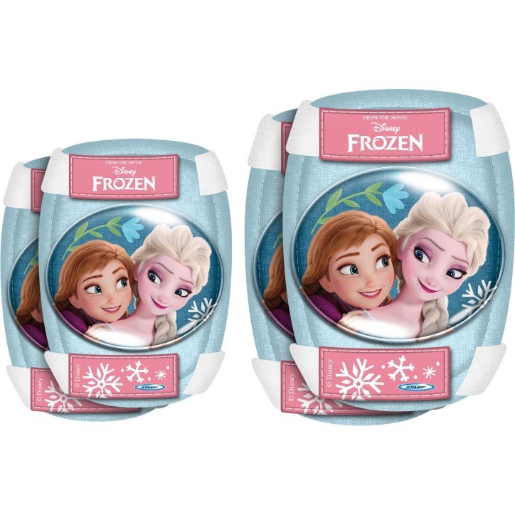Set casque et coudieres / genouilleres - LA REINE DES NEIGES - RN246507 - 50 / 56 cm Set casque et coudieres / genouilleres - LA REINE DES NEIGES - RN246507 - 50 / 56 cm