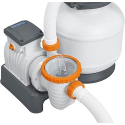 Filtre a sable - Bestway - 8 327 L/h - Avec préfiltre - Pour piscines