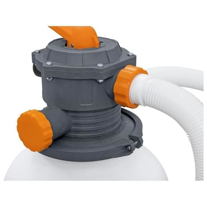 Filtre a sable - Bestway - 8 327 L/h - Avec préfiltre - Pour piscines de 1 100 a 54 500 L