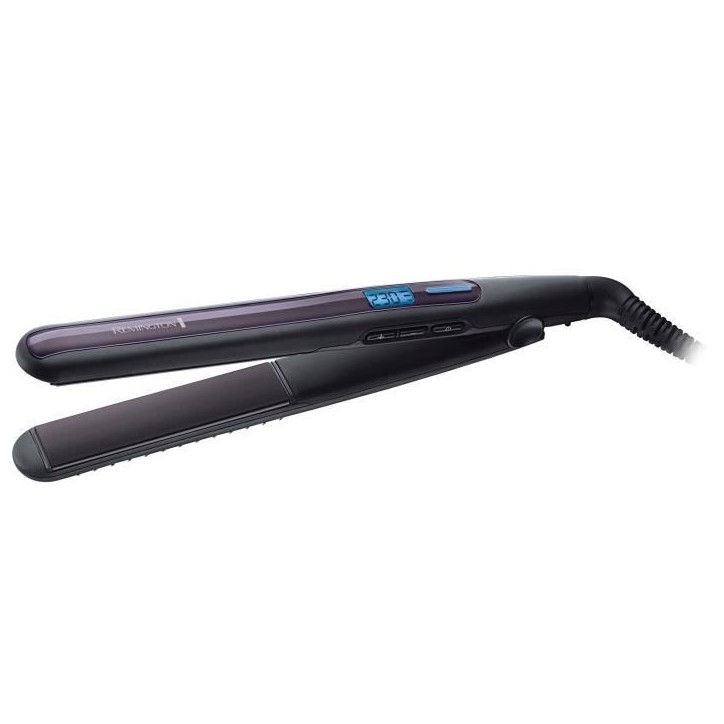 Lisseur boucleur - REMINGTON - S6505 PRO-SLEEK & CURL - 230°C - Chauffe rapide - Turbo - Pochette - Noir Lisseur boucleur - REMINGTON - S6505 PRO-SLEEK & CURL - 230°C - Chauffe rapide - Turbo - Pochette - Noir