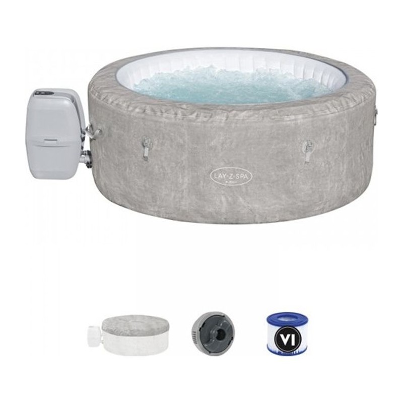 Spa gonflable BESTWAY - Lay-Z-Spa Zurich - 120 airjets - 180 x 66 cm - Spa gonflable BESTWAY - Lay-Z-Spa Zurich - 120 airjets - 180 x 66 cm -