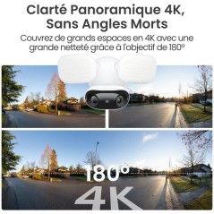 Caméra de surveillance - REOLINK - F751W - Extérieur - Vision nocturne - Blanc