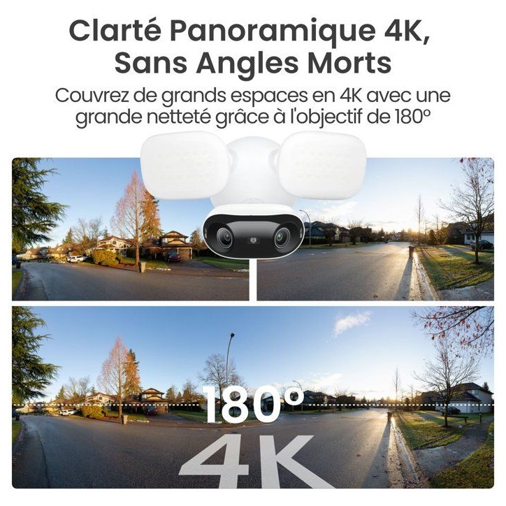 Caméra de surveillance - REOLINK - F751W - Extérieur - Vision nocturne - Blanc Caméra de surveillance - REOLINK - F751W - Extérieur - Vision nocturne - Blanc