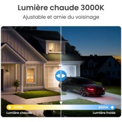 Caméra de surveillance - REOLINK - F751W - Extérieur - Vision noctur