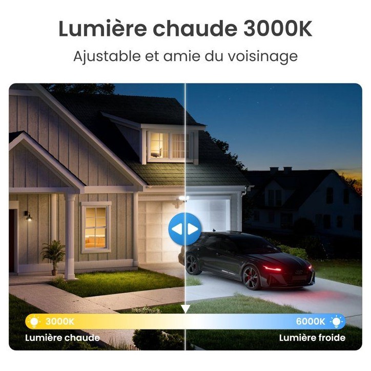Caméra de surveillance - REOLINK - F751W - Extérieur - Vision nocturne - Blanc Caméra de surveillance - REOLINK - F751W - Extérieur - Vision nocturne - Blanc
