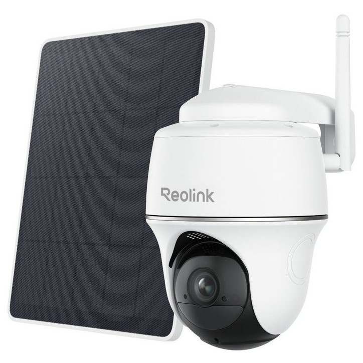 Caméra de surveillance - REOLINK - B420 - Panneau solaire - Extérieur - Vision nocturne - Blanc Caméra de surveillance - REOLINK - B420 - Panneau solaire - Extérieur - Vision nocturne - Blanc