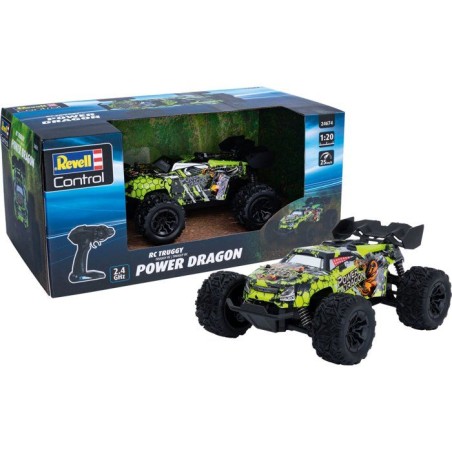 Voiture radiocommandée - REVELL Control - Truggy RC - Power Dragon -