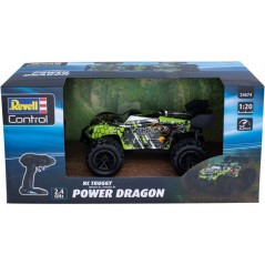 Voiture radiocommandée - REVELL Control - Truggy RC - Power Dragon -