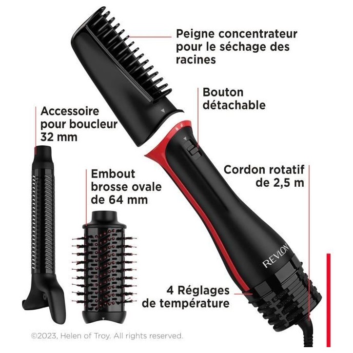 Brosse coiffante Revlon Multistyler One-Step 3-EN-1 RVDR5333 Brosse coiffante Revlon Multistyler One-Step 3-EN-1 RVDR5333