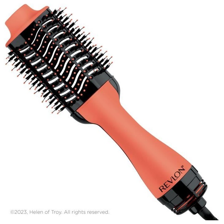 Brosse soufflante - REVLON - RVDR5222AE ONE STEP - Edition limitée - Volumisant et séchant - 2 températures - Abricot Brosse soufflante - REVLON - RVDR5222AE ONE STEP - Edition limitée - Volumisant et séchant - 2 températures - Abricot