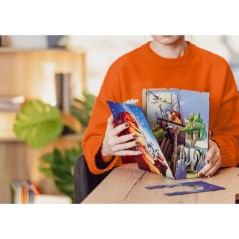 Book Nook - Kit DIY a construire Maquette 3D Serre Livre - REVELL - Ti