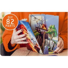 Book Nook - Kit DIY a construire Maquette 3D Serre Livre - REVELL - Ti