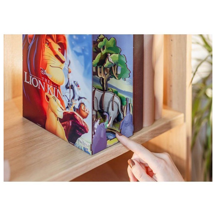 Book Nook - Kit DIY a construire Maquette 3D Serre Livre - REVELL - Tiny Adventures - Disney - Le Roi Lion - LED Book Nook - Kit DIY a construire Maquette 3D Serre Livre - REVELL - Tiny Adventures - Disney - Le Roi Lion - LED