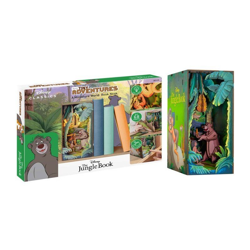 Book Nook - Kit DIY a construire Maquette 3D Serre Livre - REVELL - Ti