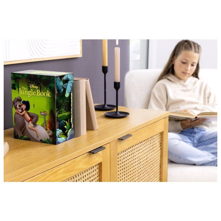 Book Nook - Kit DIY a construire Maquette 3D Serre Livre - REVELL - Tiny Adventures - Disney - Le Livre de la Jungle - LED Book Nook - Kit DIY a construire Maquette 3D Serre Livre - REVELL - Tiny Adventures - Disney - Le Livre de la Jungle - LED