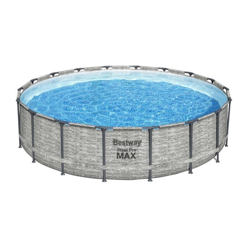 Kit Piscine hors sol tubulaire BESTWAY Steel Pro Max™ - 549 x 122 cm Kit Piscine hors sol tubulaire BESTWAY Steel Pro Max™ - 549 x 122 cm
