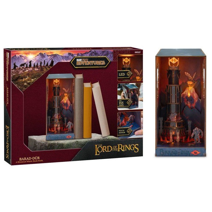 Book Nook - Kit DIY a construire Maquette 3D Serre Livre - REVELL - Tiny Adventures - Le Seigneur des Anneaux - Barad-Dûr - LED Book Nook - Kit DIY a construire Maquette 3D Serre Livre - REVELL - Tiny Adventures - Le Seigneur des Anneaux - Barad-Dûr - LED
