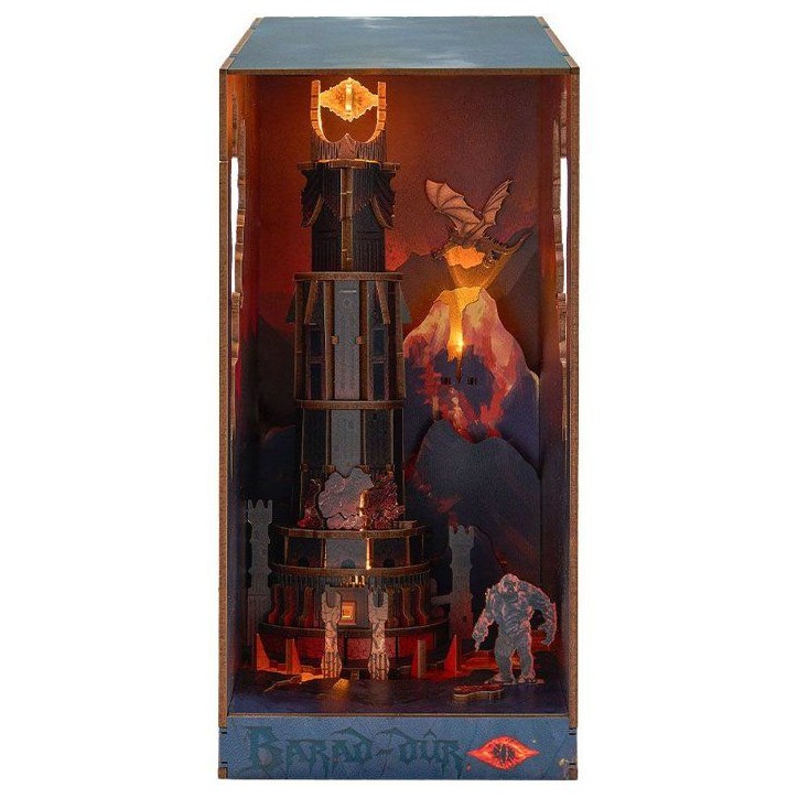Book Nook - Kit DIY a construire Maquette 3D Serre Livre - REVELL - Tiny Adventures - Le Seigneur des Anneaux - Barad-Dûr - LED Book Nook - Kit DIY a construire Maquette 3D Serre Livre - REVELL - Tiny Adventures - Le Seigneur des Anneaux - Barad-Dûr - LED