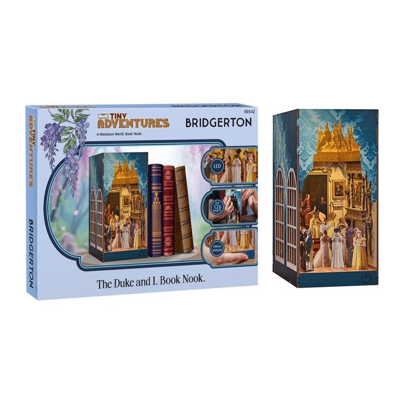 Book Nook - Kit DIY a construire Maquette 3D Serre Livre - REVELL - Ti