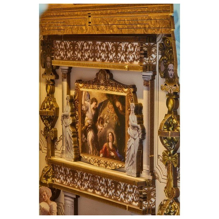 Book Nook - Kit DIY a construire Maquette 3D Serre Livre - REVELL - Tiny Adventures - Bridgerton - Le Duc et moi - LED Book Nook - Kit DIY a construire Maquette 3D Serre Livre - REVELL - Tiny Adventures - Bridgerton - Le Duc et moi - LED