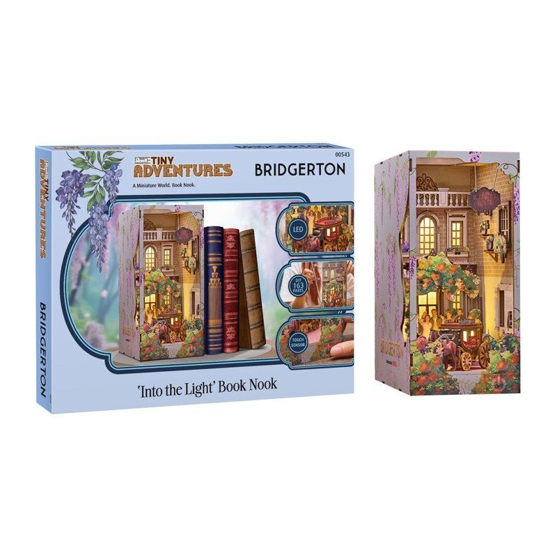 Book Nook - Kit DIY a construire Maquette 3D Serre Livre - REVELL - Ti