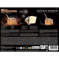 Puzzle 3D en bois - REVELL - Tiny Adventures - Natural Museum - Brachi