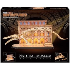 Puzzle 3D en bois - REVELL - Tiny Adventures - Natural Museum - Balein