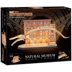 Puzzle 3D en bois - REVELL - Tiny Adventures - Natural Museum - Balein