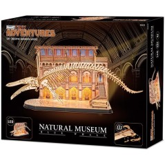 Puzzle 3D en bois - REVELL - Tiny Adventures - Natural Museum - Balein
