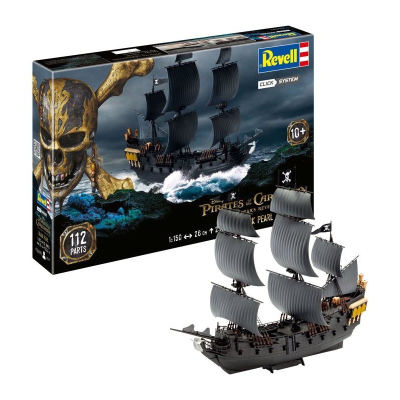 Maquette a construire - REVELL - Click System - Black Pearl Pirates de