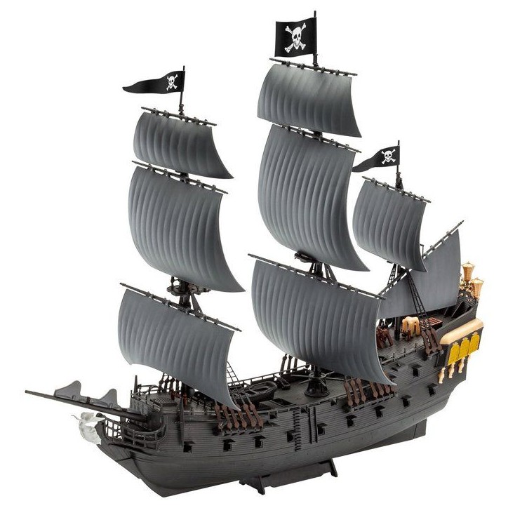 Maquette a construire - REVELL - Click System - Black Pearl Pirates des Caraibes - Sans colle - Pieces pré-peintes Maquette a construire - REVELL - Click System - Black Pearl Pirates des Caraibes - Sans colle - Pieces pré-peintes