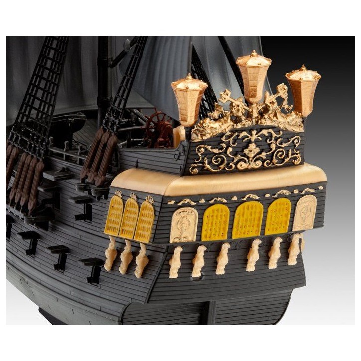 Maquette a construire - REVELL - Click System - Black Pearl Pirates des Caraibes - Sans colle - Pieces pré-peintes Maquette a construire - REVELL - Click System - Black Pearl Pirates des Caraibes - Sans colle - Pieces pré-peintes