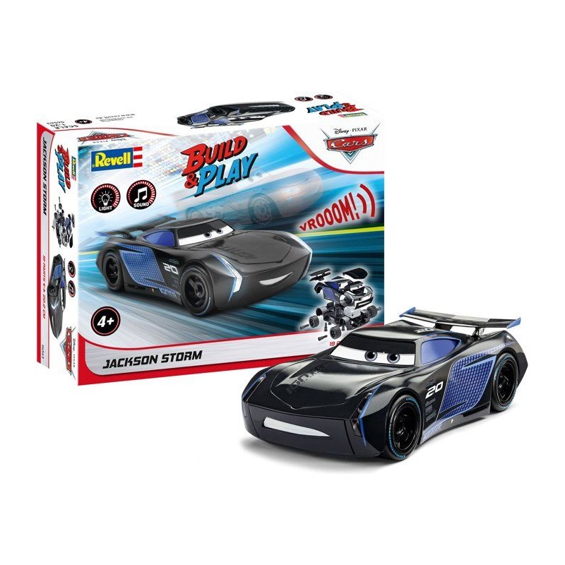 Voiture a construire - REVELL - Build & Play - CARS - Jackson Storm -