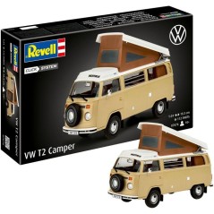 Maquette a construire - REVELL - Click System - VW T2 Camper - Sans co
