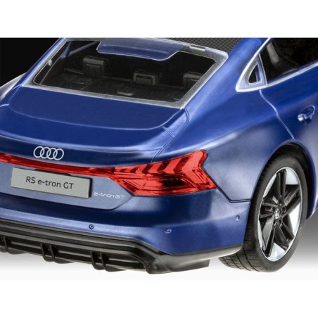 Maquette a construire - REVELL - Click System - Audi RS E-Tron GT - Sans colle - Pieces pré-peintes