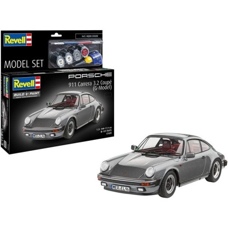 Maquette de voiture - REVELL - Model Set - Porsche 911 3,2 Coupé - Av