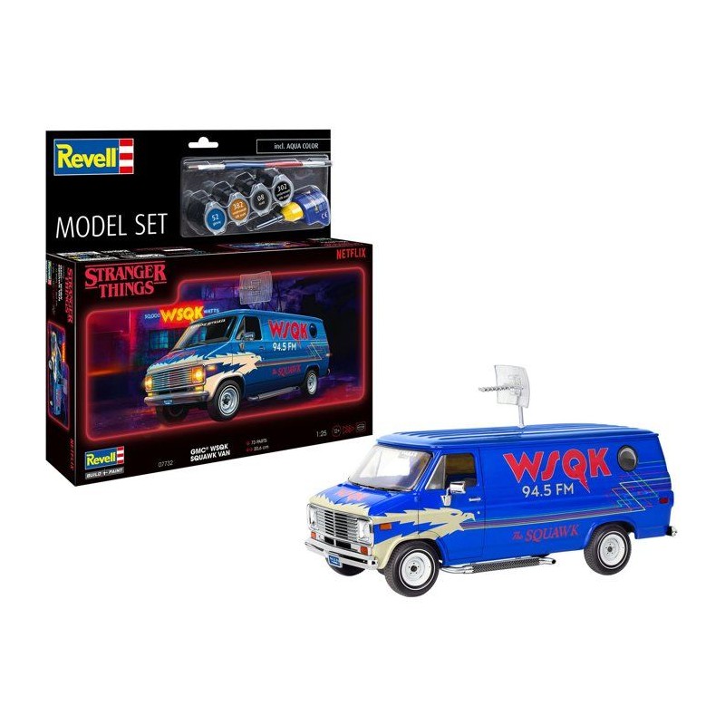 Maquette de voiture - REVELL - Model Set - Stranger Things - GMC WSQK