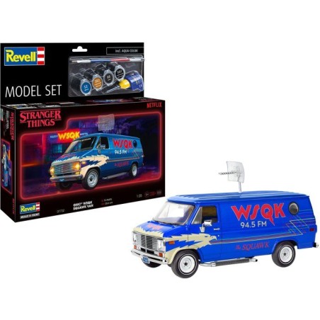 Maquette de voiture - REVELL - Model Set - Stranger Things - GMC WSQK