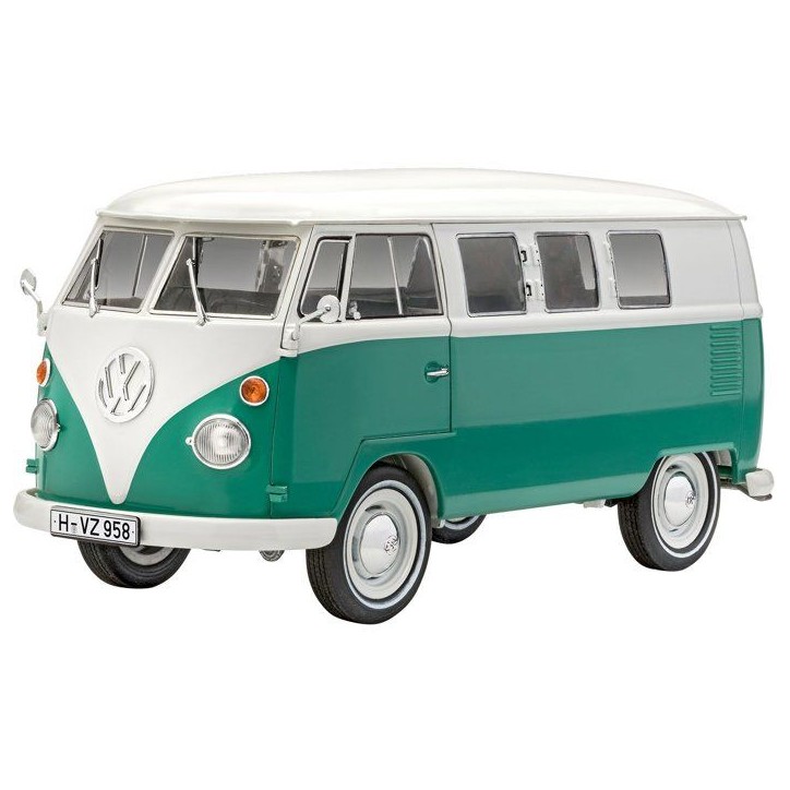 Maquette de voiture - REVELL - Model Set - VW T1 - Avec colle, peintures et accessoires Maquette de voiture - REVELL - Model Set - VW T1 - Avec colle, peintures et accessoires