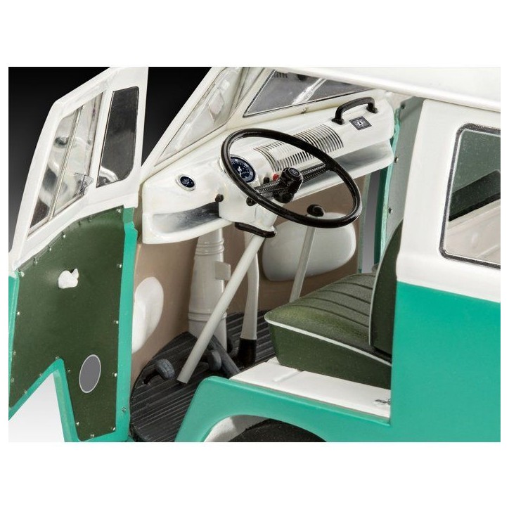 Maquette de voiture - REVELL - Model Set - VW T1 - Avec colle, peintures et accessoires Maquette de voiture - REVELL - Model Set - VW T1 - Avec colle, peintures et accessoires