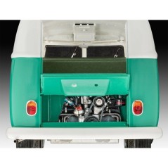 Maquette de voiture - REVELL - Model Set - VW T1 - Avec colle, peintur
