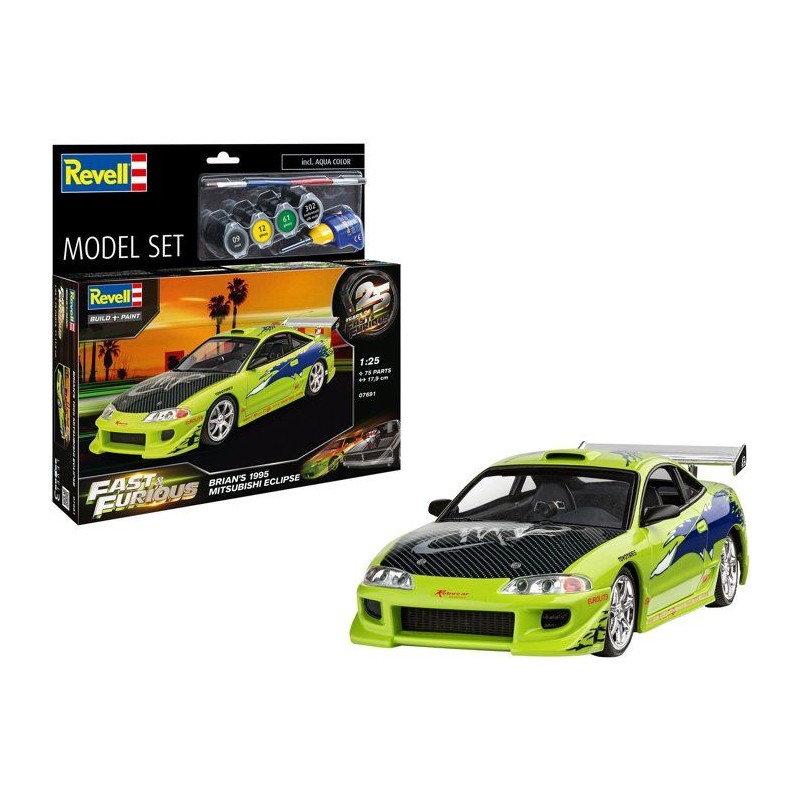 Maquette de voiture - REVELL - Model Set - Fast & Furious - Mitsubishi