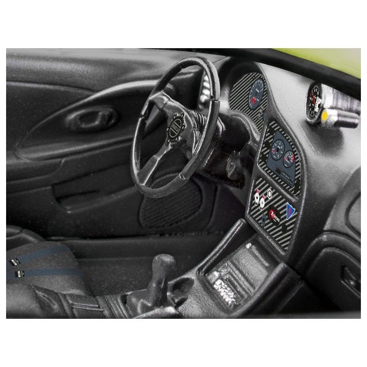 Maquette de voiture - REVELL - Model Set - Fast & Furious - Mitsubishi Eclipse de Brian - Avec colle, peintures et accessoires Maquette de voiture - REVELL - Model Set - Fast & Furious - Mitsubishi Eclipse de Brian - Avec colle, peintures et accessoires