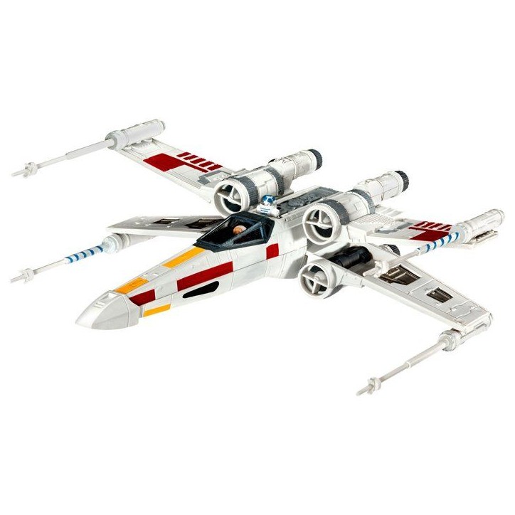 Maquette - REVELL - Model Set - Star Wars - X-Wing Fighter - Avec colle, peintures et accessoires Maquette - REVELL - Model Set - Star Wars - X-Wing Fighter - Avec colle, peintures et accessoires